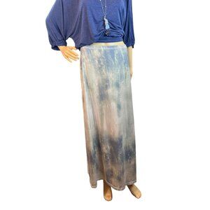 (5 for $25) h&m‎ Divided Abstract Maxi Skirt Size Small